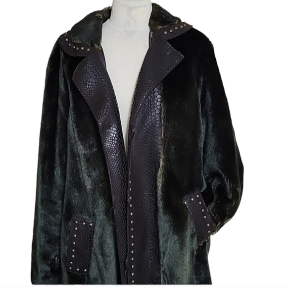Ness Faux Fur Winter Coat Size XLarge - Picture 2 of 11